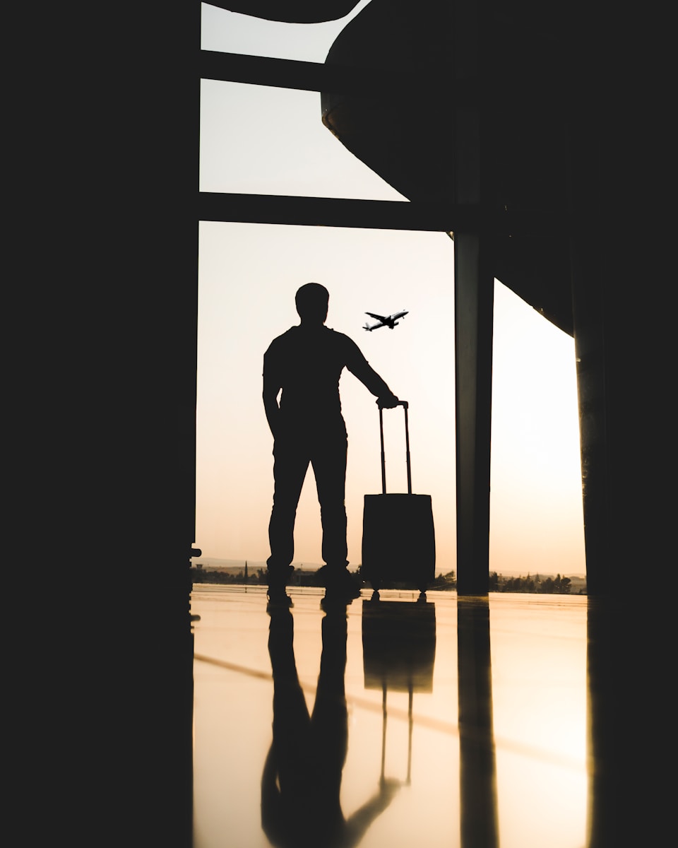 Traveler with luggage
